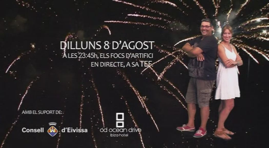 Promo: Focs d’Artifici del dia de l’Illa d’Eivissa, 8 d’agost