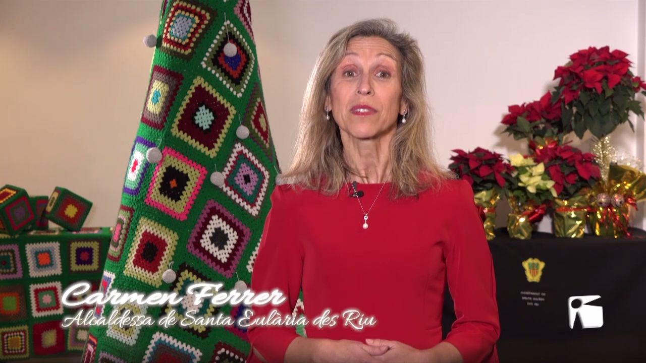 Missatge de Nadal 2019 de Carmen Ferrer, alcadessa de Santa Eulària