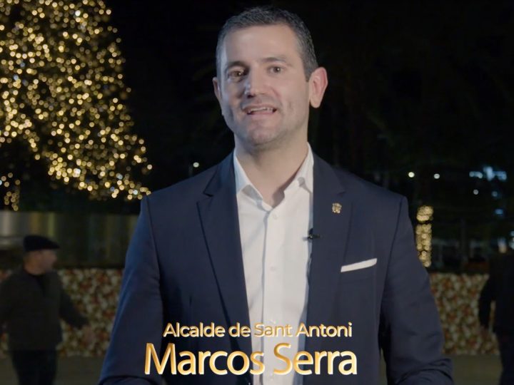 MISSATGE DE NADAL 2023: Marcos Serra, Alcalde de Sant Antoni