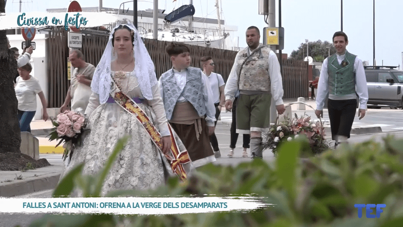 07/04/2024 Eivissa en Festes: Falles a Sant Antoni – Ofrena a la Verge dels Desamparats