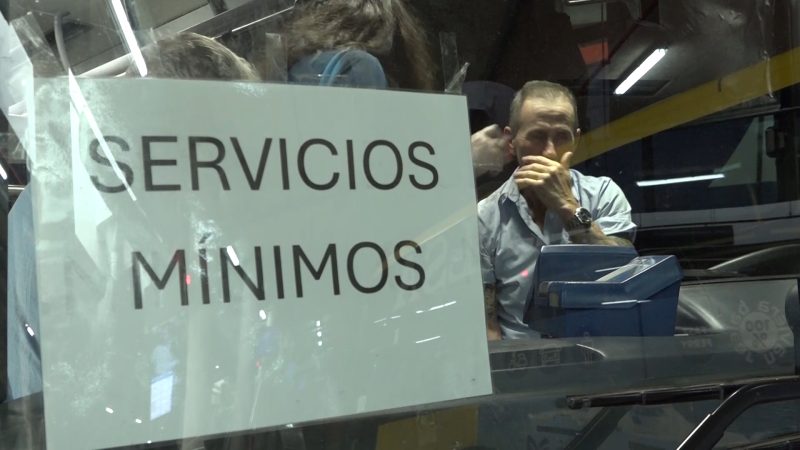 28/10/2024 Primera jornada de vaga d’autobusos