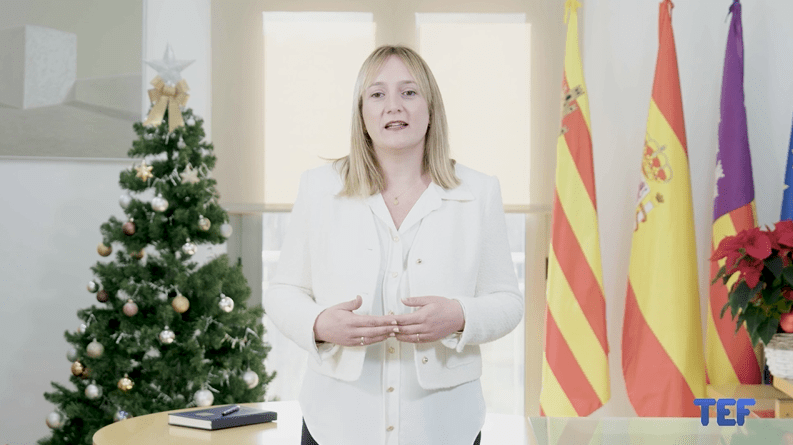 MISSATGE DE NADAL 2024: Tania Marí, Alcaldessa de Sant Joan