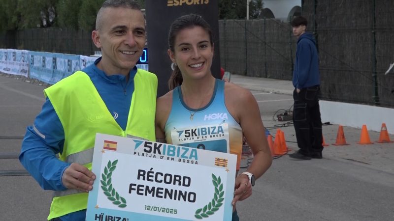 13/01/2025 Rècord femení d’Andrea Romero a la 5K