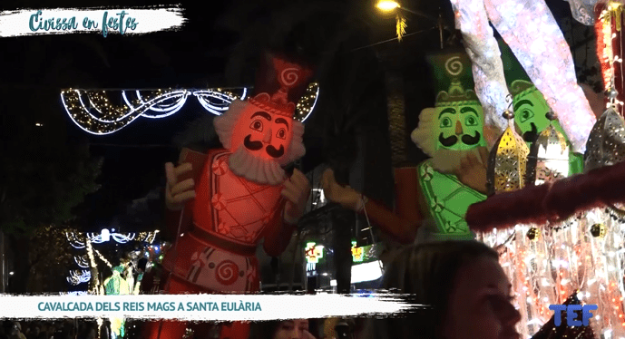 05/01/2025 Eivissa en Festes: Cavalcada dels Reis Mags a Santa Eulària